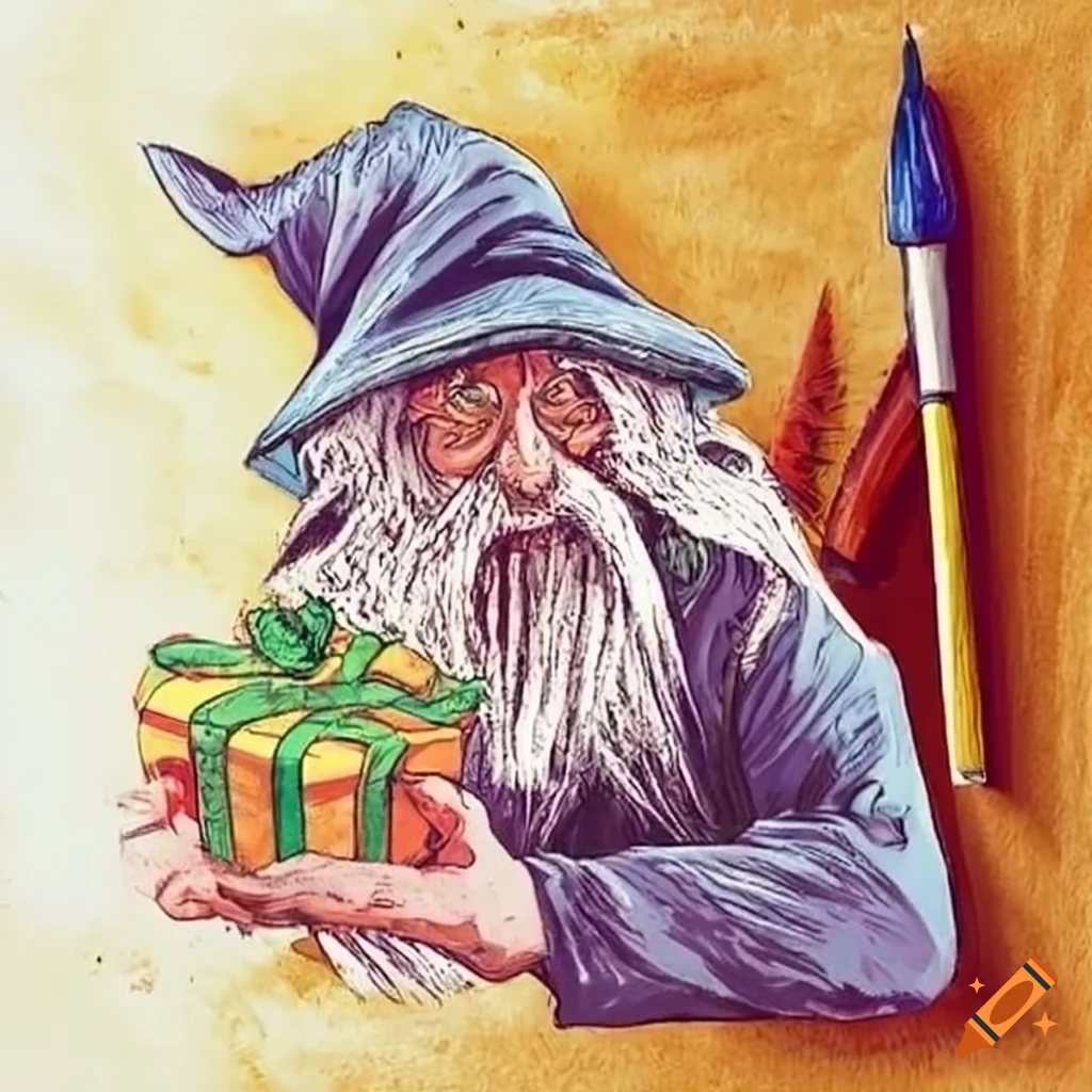 gift from a wizard in a fantasy setting