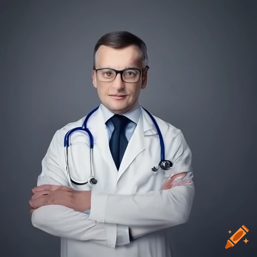 professional doctor in a medical clinic
