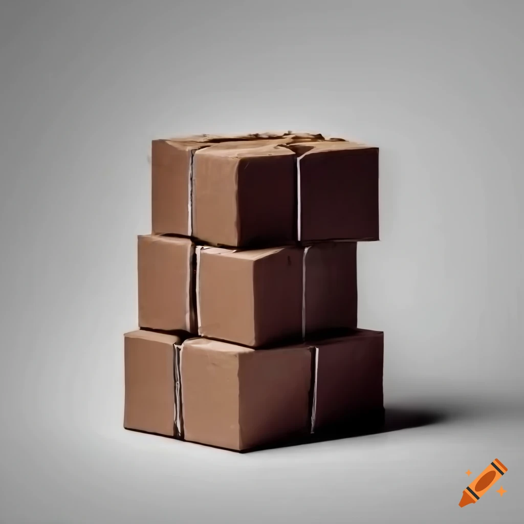 stacked brown parcels