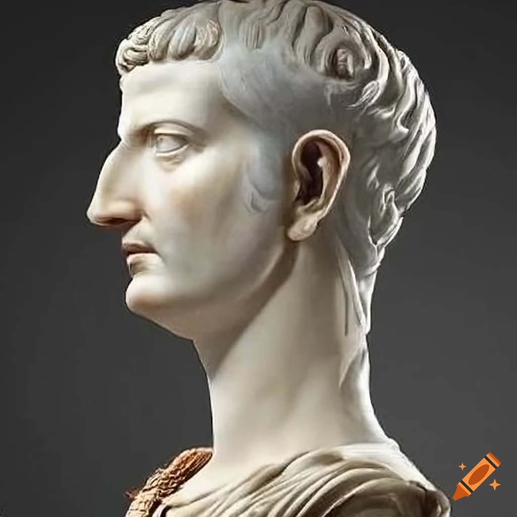 portrait of Emperor Tiberius