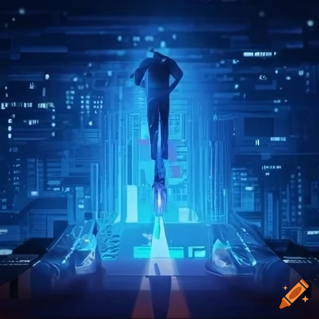 illustration of data analytics driving business success