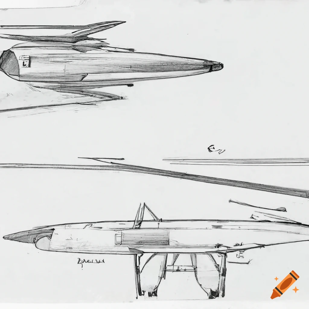 streamlined missile with cylindrical body and rounded nose