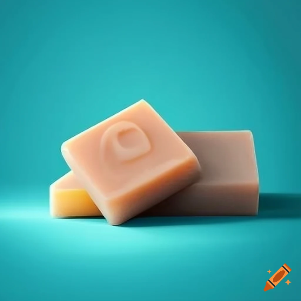 simple and creative soap-based drawing for a label and logo