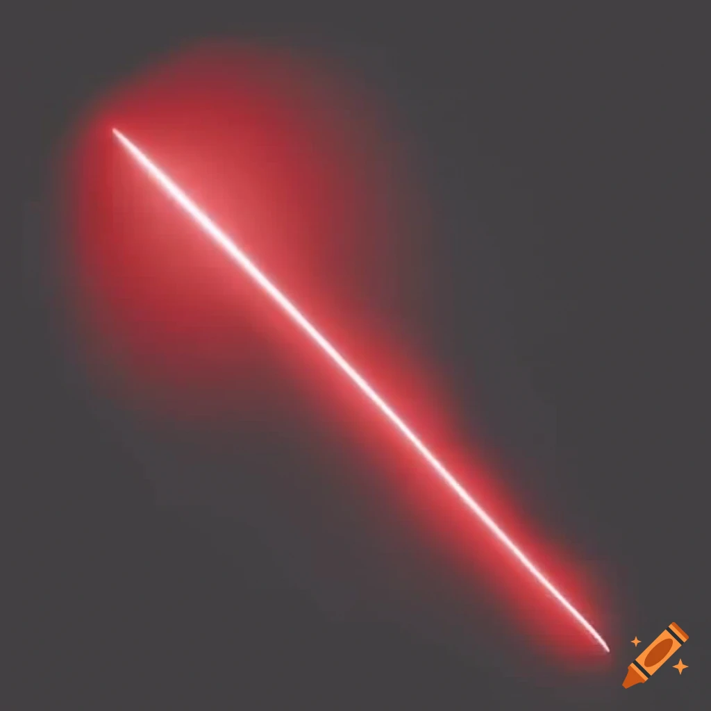 red laser beam template