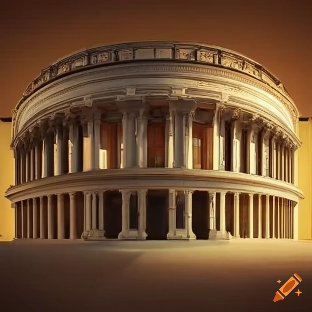 imposing classical architecture