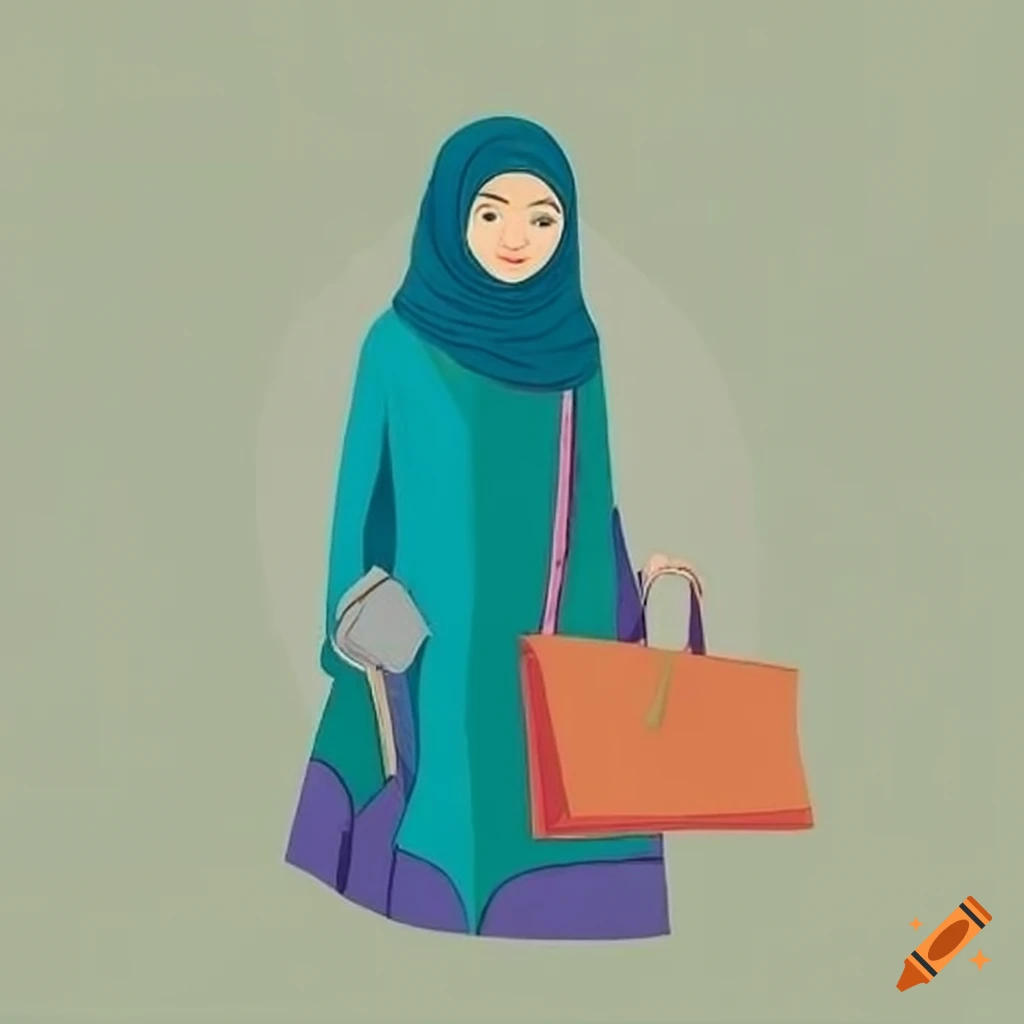 portrait of a woman wearing a hijab