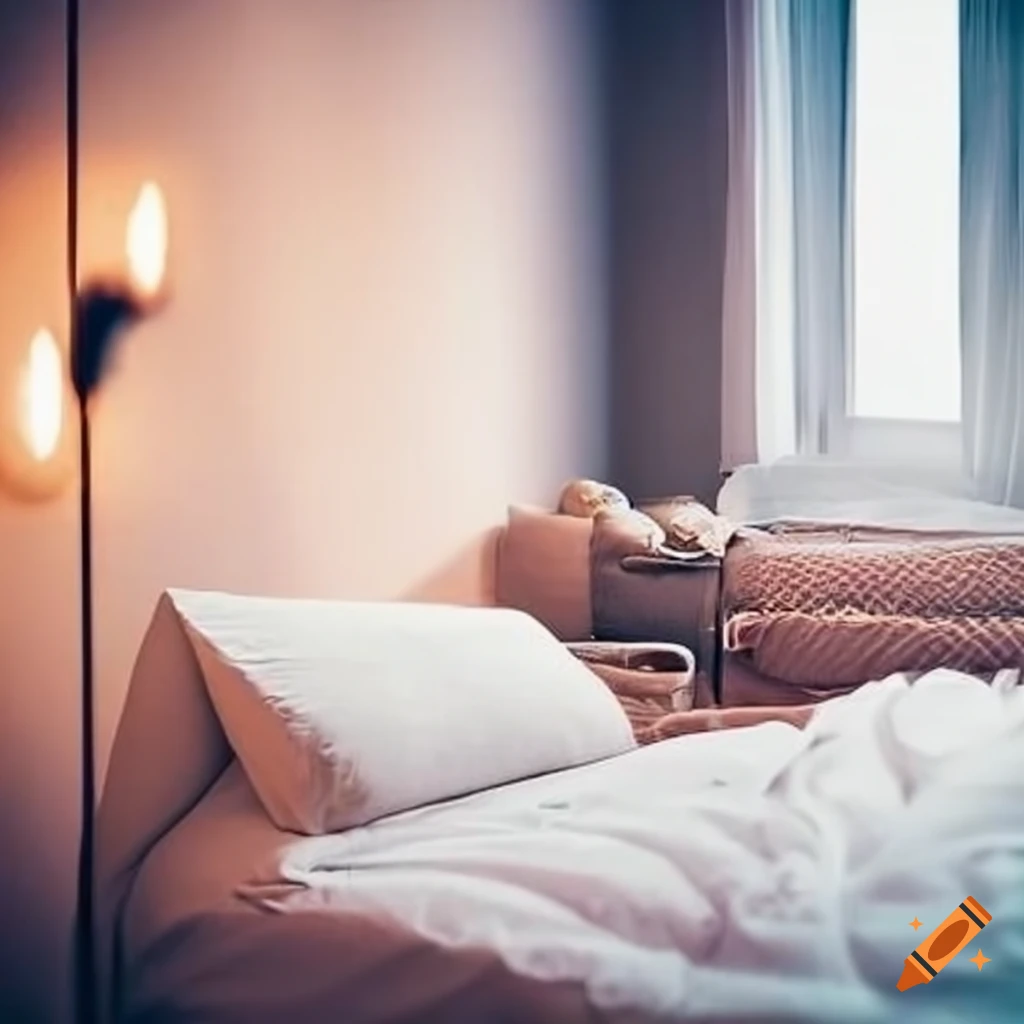 professionally designed hotel room for overnight stay