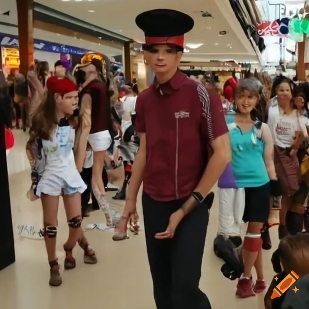image of casual gun games in a mall