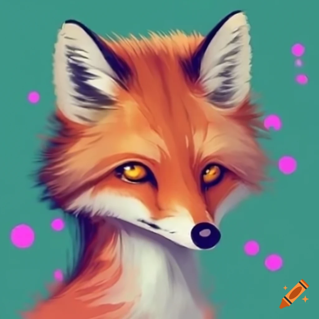 Image of a fox on craiyon