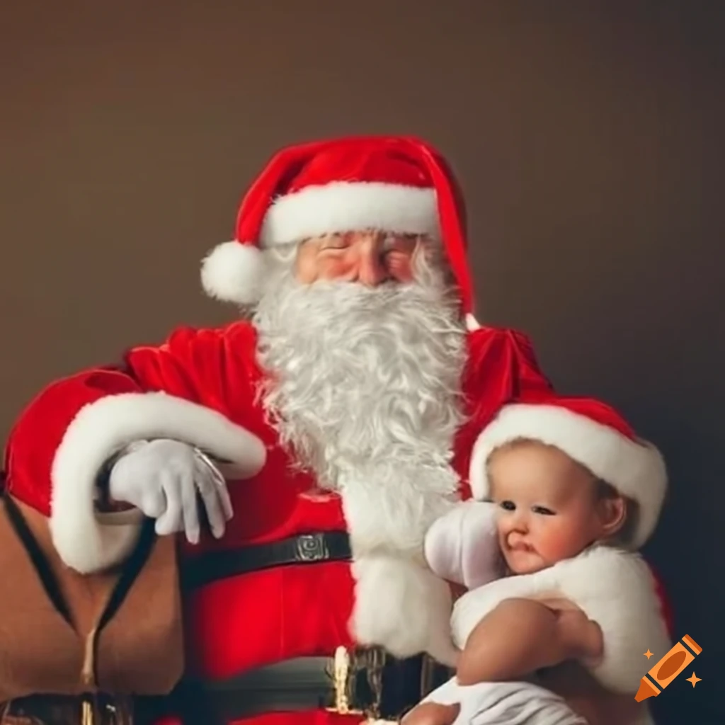 santa-claus-with-babies-on-craiyon