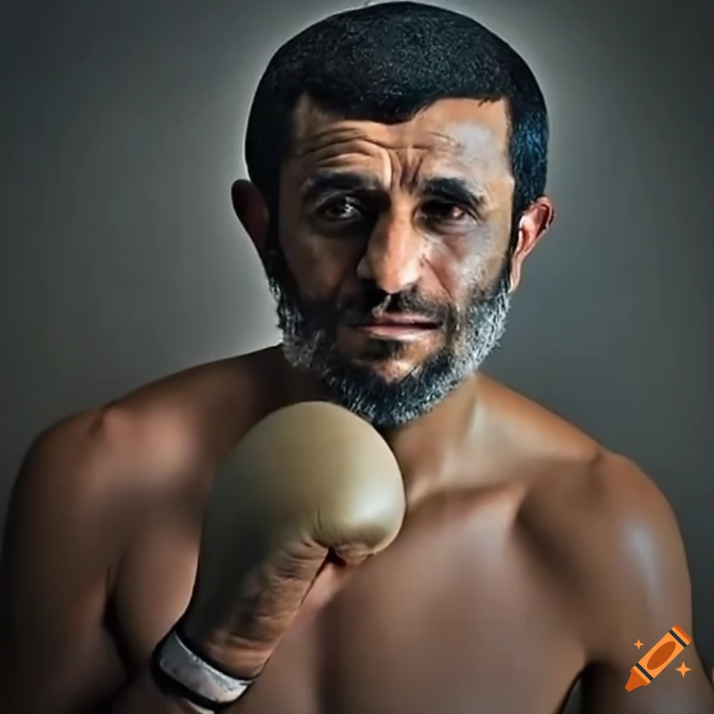 Image of mahmoud ahmadinejad as a boxer on Craiyon