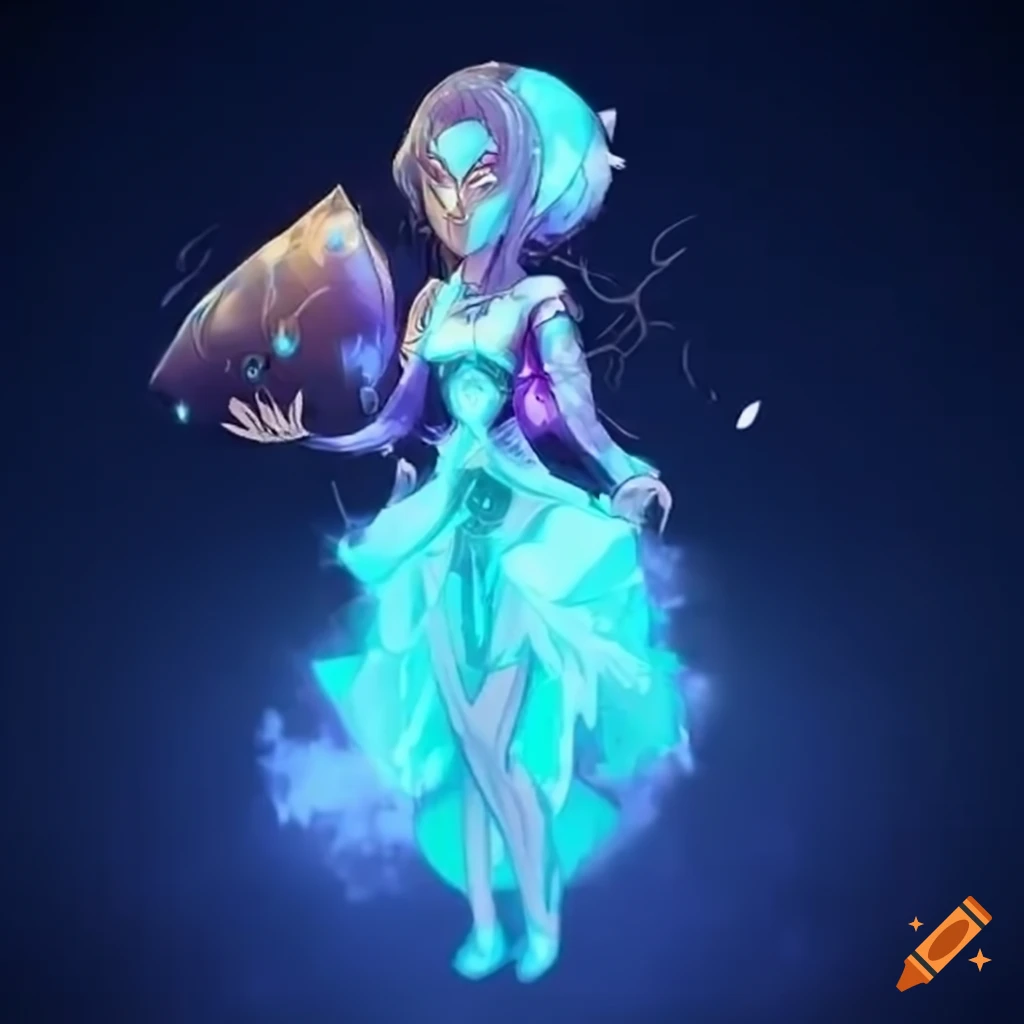 character adopting a fantastic diamond