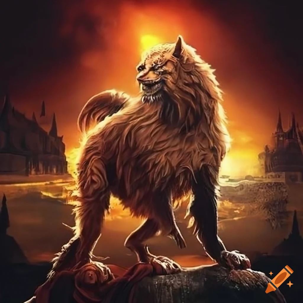 Mystical representation of germany