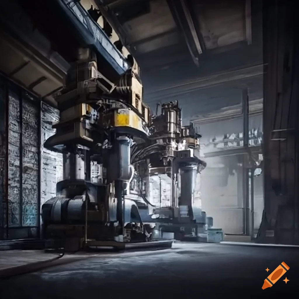 Clockwork machinery on Craiyon