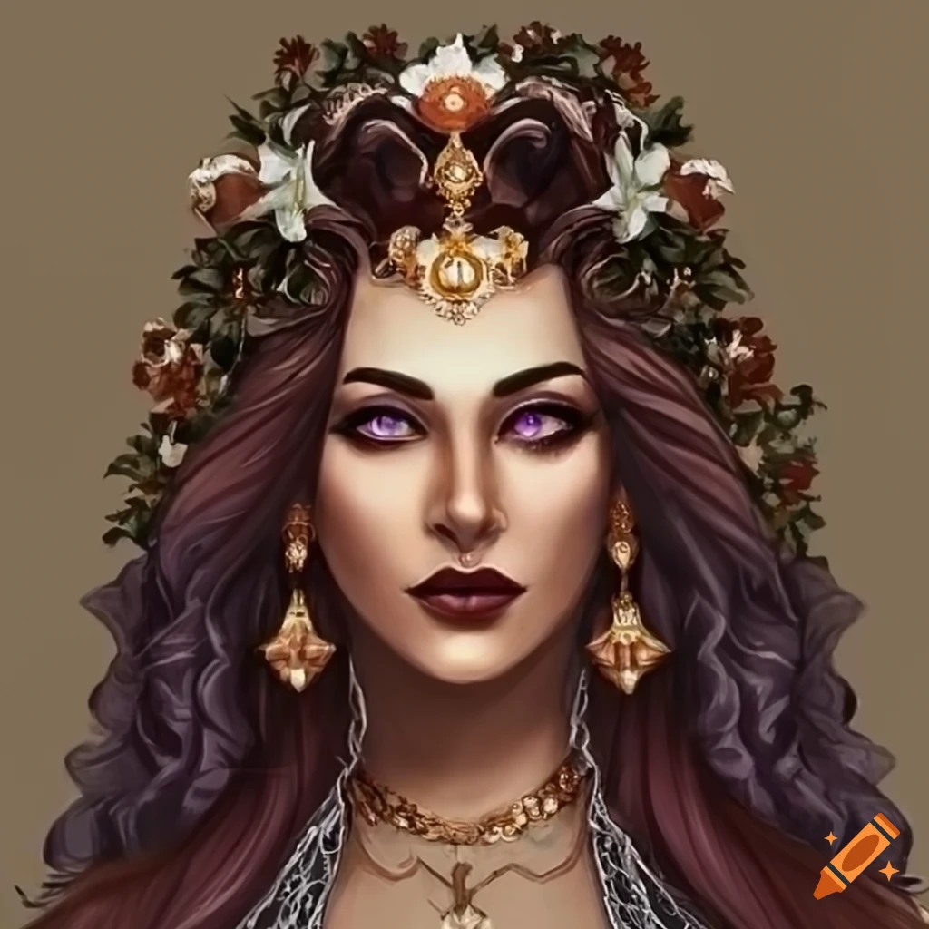artwork of Lúnafaelioncani Eldelindëlyára, a Elvish deity
