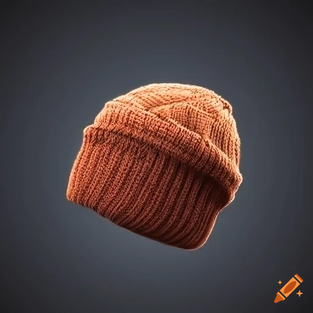texture of a beanie hat