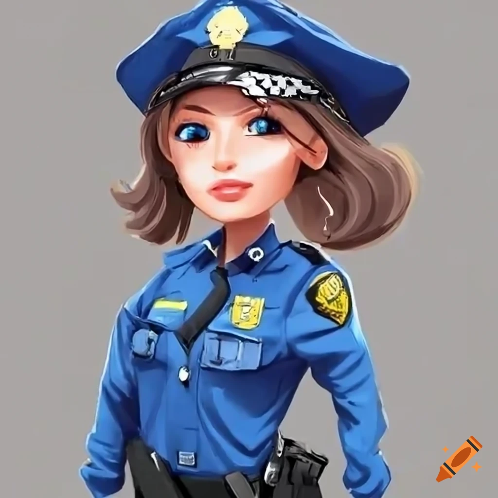 outline sketch drawing of woman in sexy police dress, line art vector  illustration silhouette of sexy police dress wearing girl เวกเตอร์สต็อก |  Adobe Stock