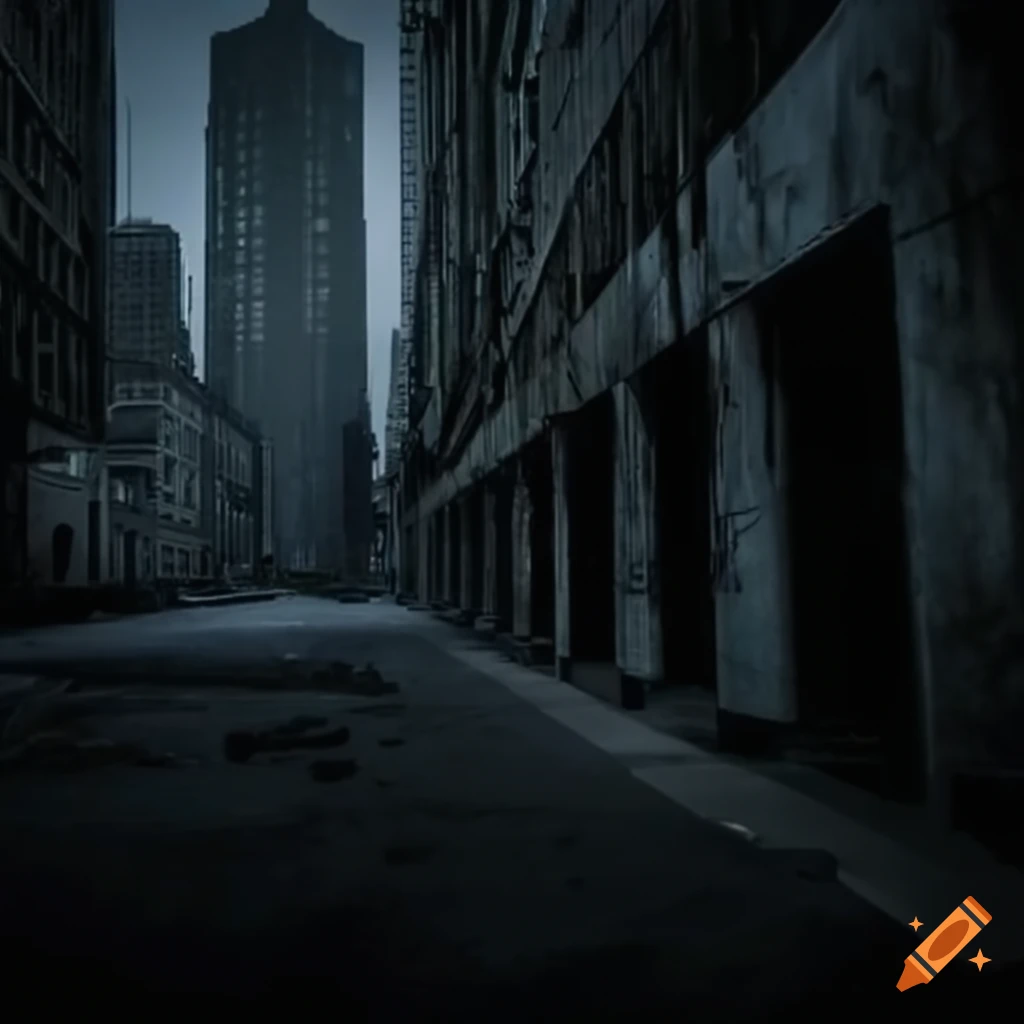 dystopian city soundscape