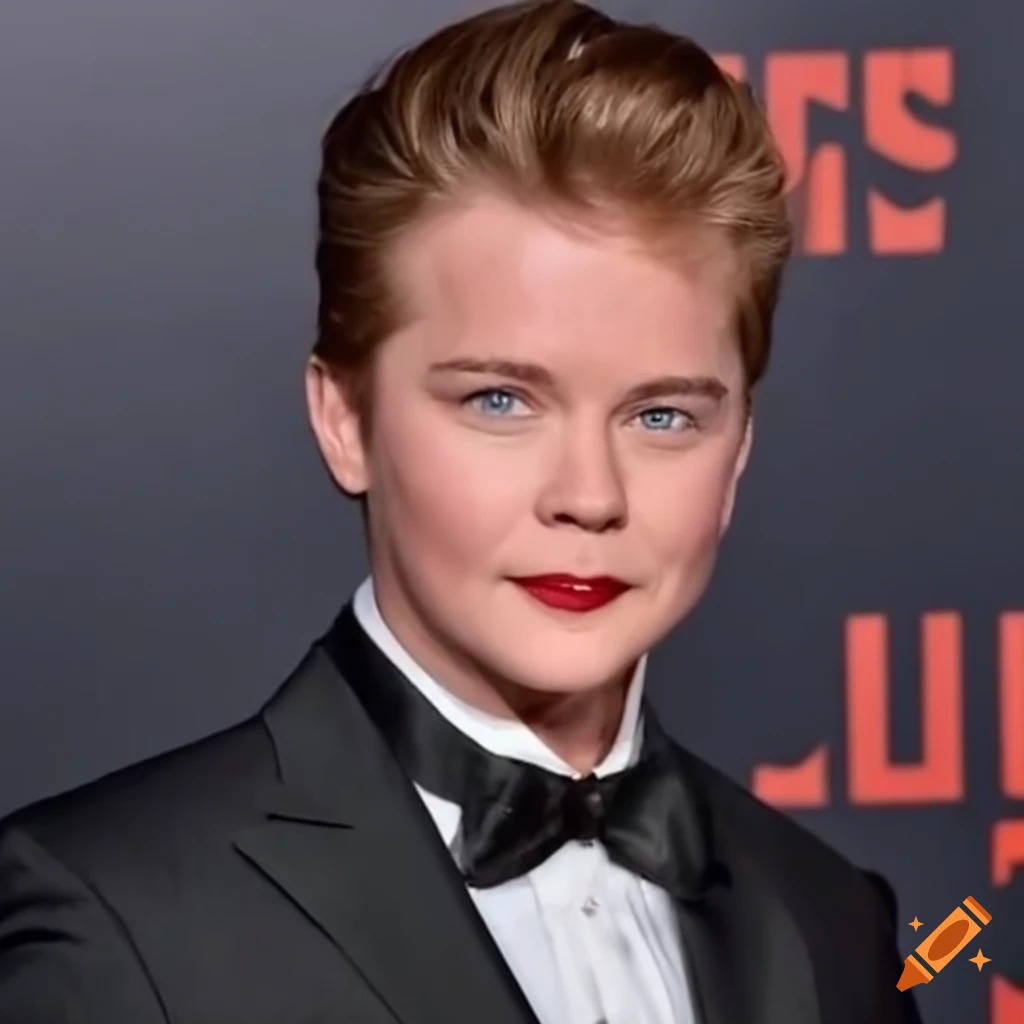 Bobby mcbride on the red carpet on Craiyon