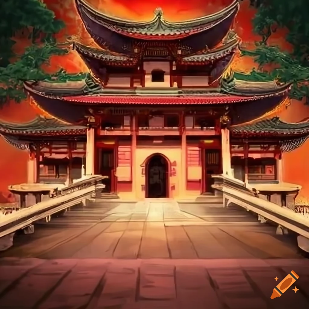 HD wallpaper: Anime, Original, Dragon, Girl, Original (Anime), Temple |  Wallpaper Flare