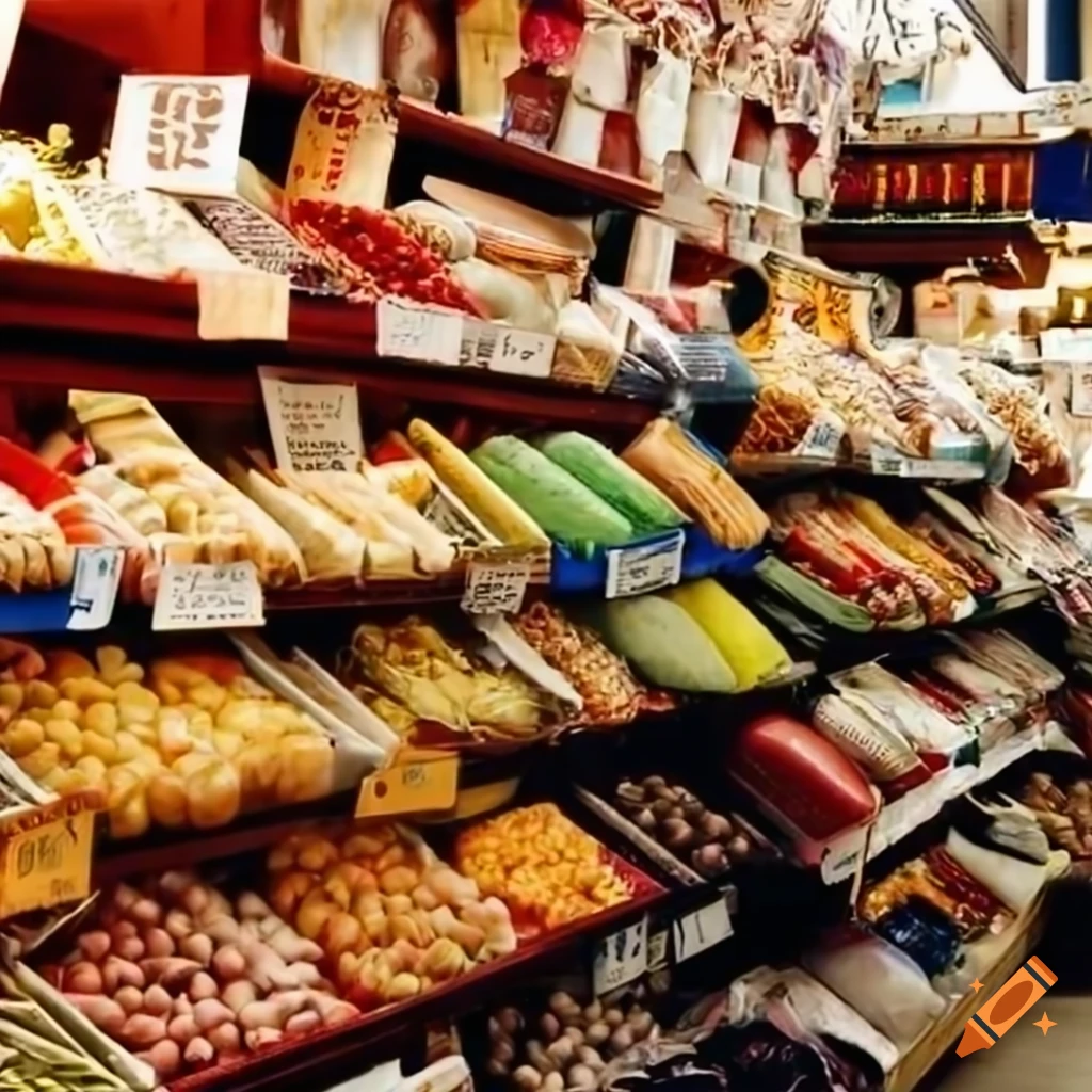 picture of a market shop