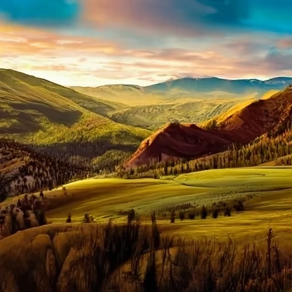 Scenic view of hills in durango, colorado