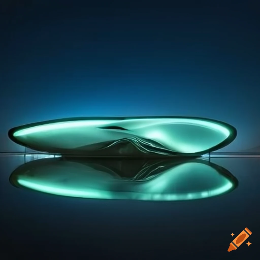 Zaha Hadid s Green House With Curved Design On Craiyon