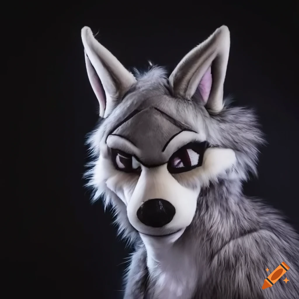 full-body wolf fursuit