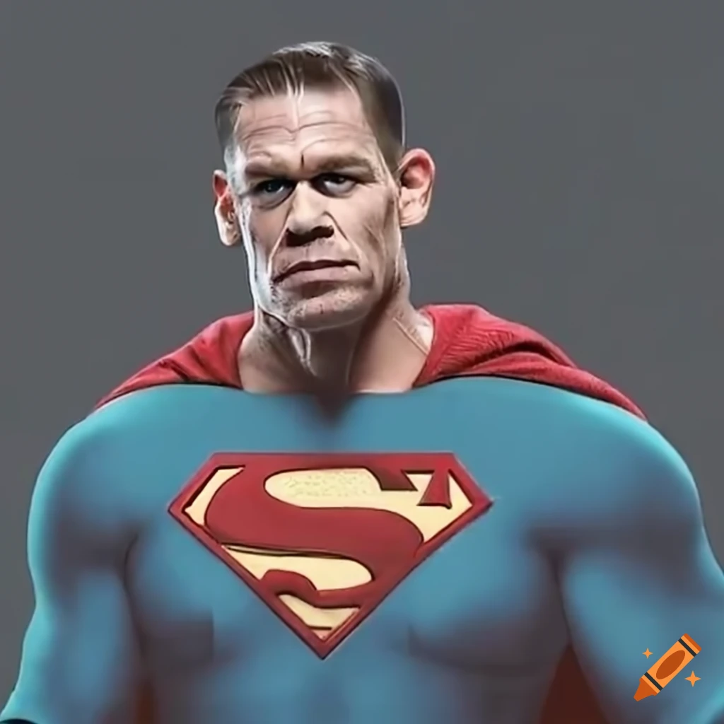 John cena as superman