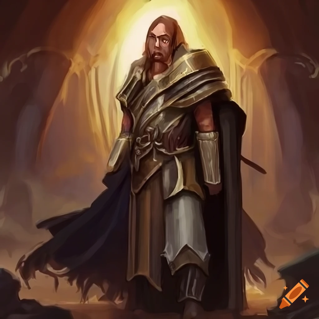 depiction of a cleric character
