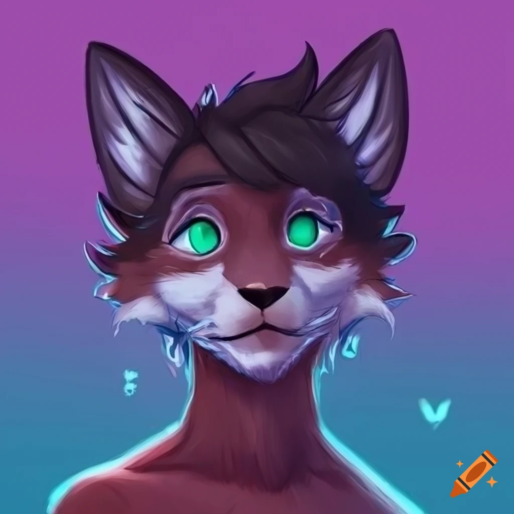 Artwork of a furry character on Craiyon