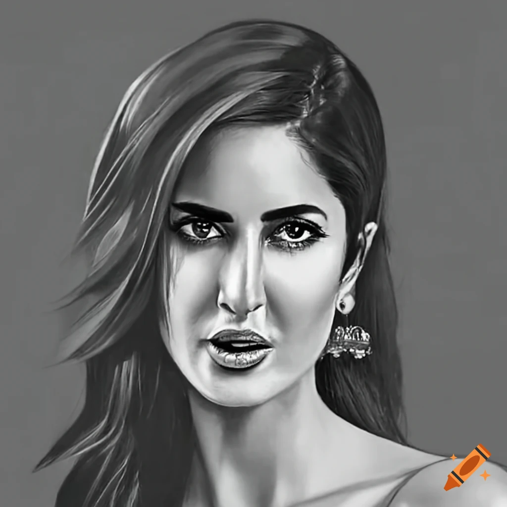 Pencil Sketch of Hollywood Actress - Drawing & Painting Tips - Quora