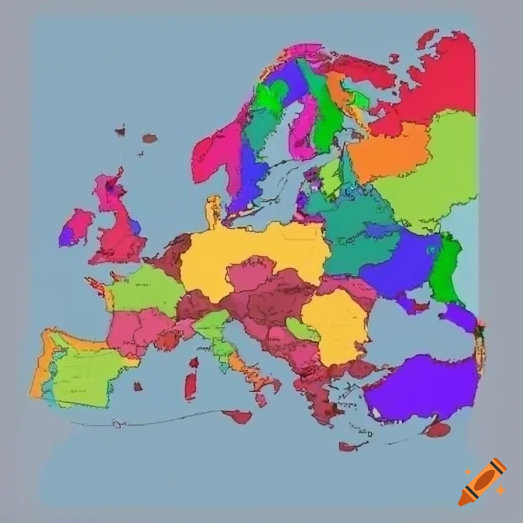 map of Europe in the future