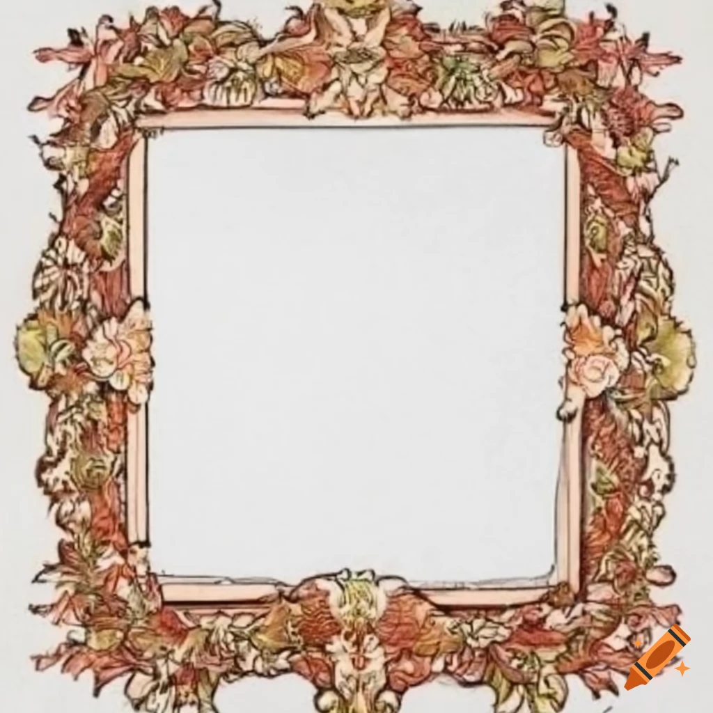 4,900+ Drawing Of The Baroque Style Frame Stock Illustrations, Royalty-Free  Vector Graphics & Clip Art - iStock