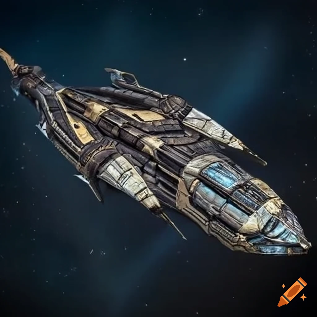 stellaris interplanetary battleship: a massive warship designed for combat  in space. it features advanced propulsion systems, energy shields, and  powerful directed energy weapons capable of engaging targets across vast  distances