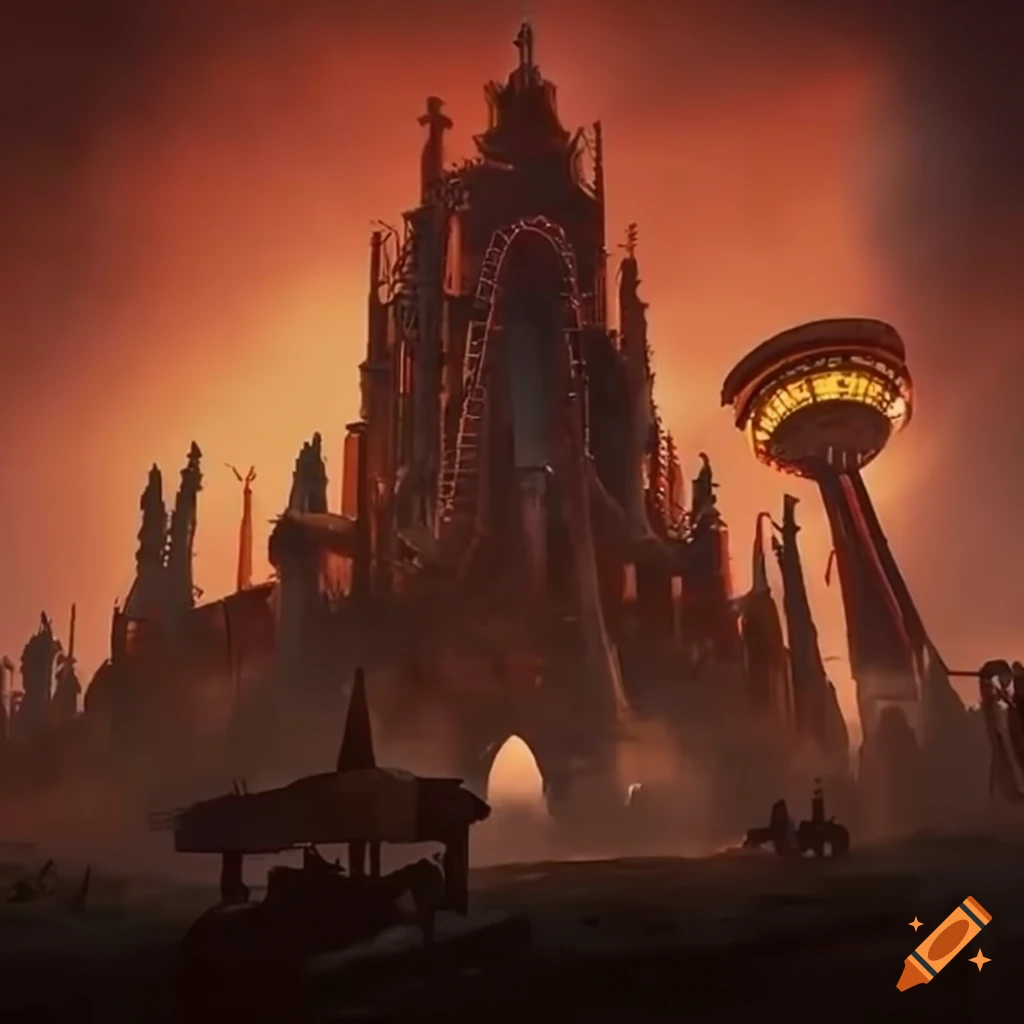 Fallout-themed invitation to Energylandia amusement park