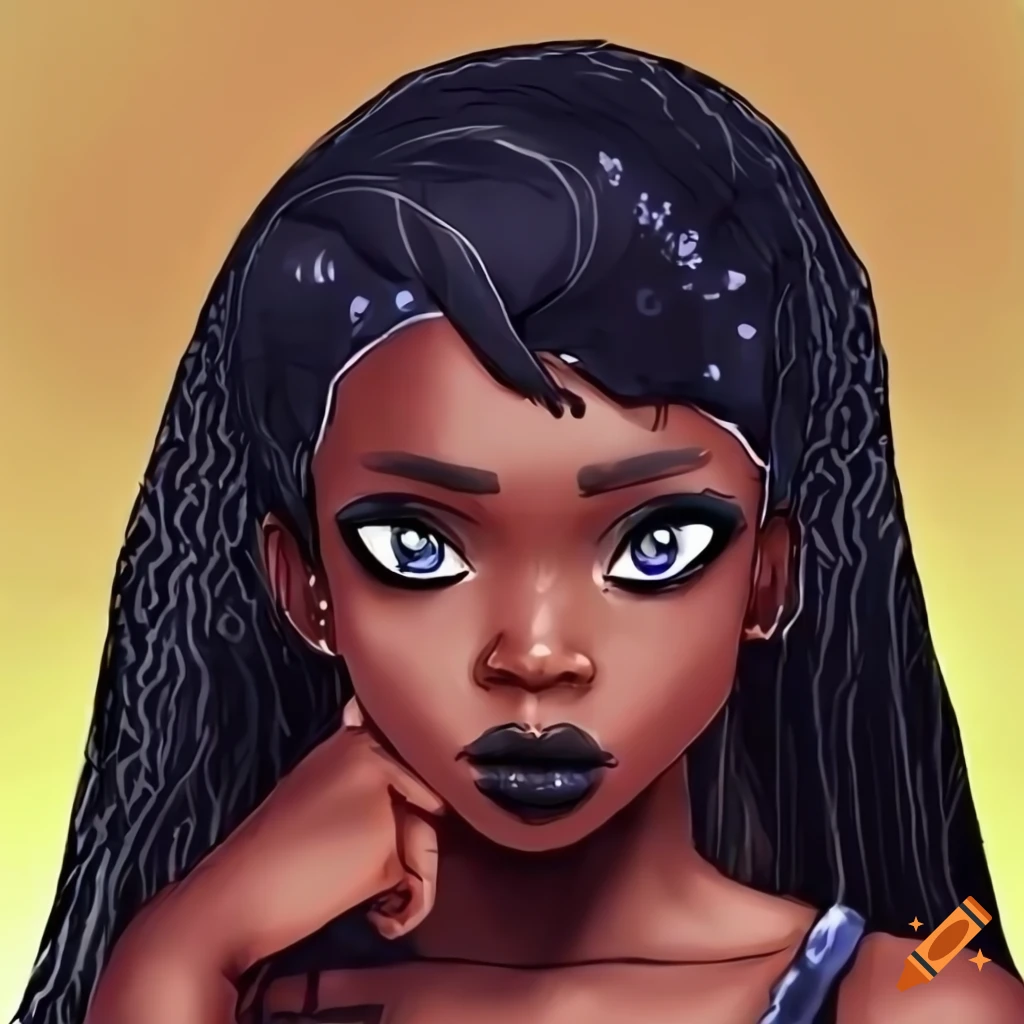 anime-style-illustration-of-a-nigerian-girl
