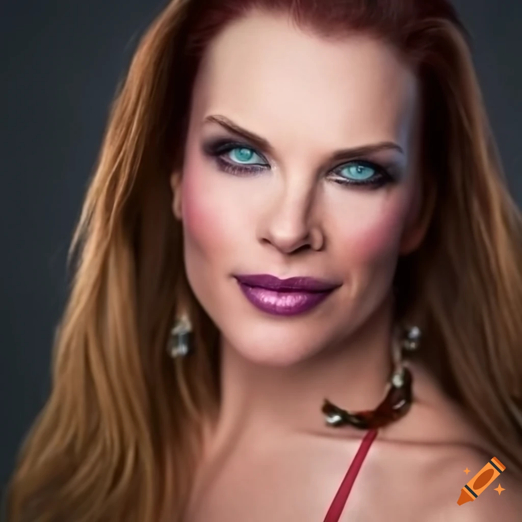 closeup glamour photo of Chase Masterson