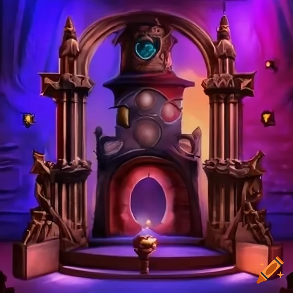 dungeon set for a game show