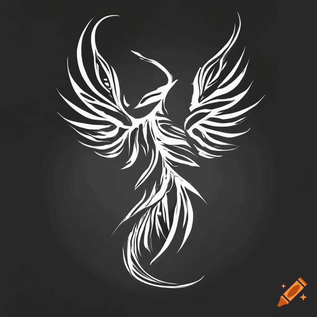 A phoenix tattoo design by Ryzesoy | Fiverr