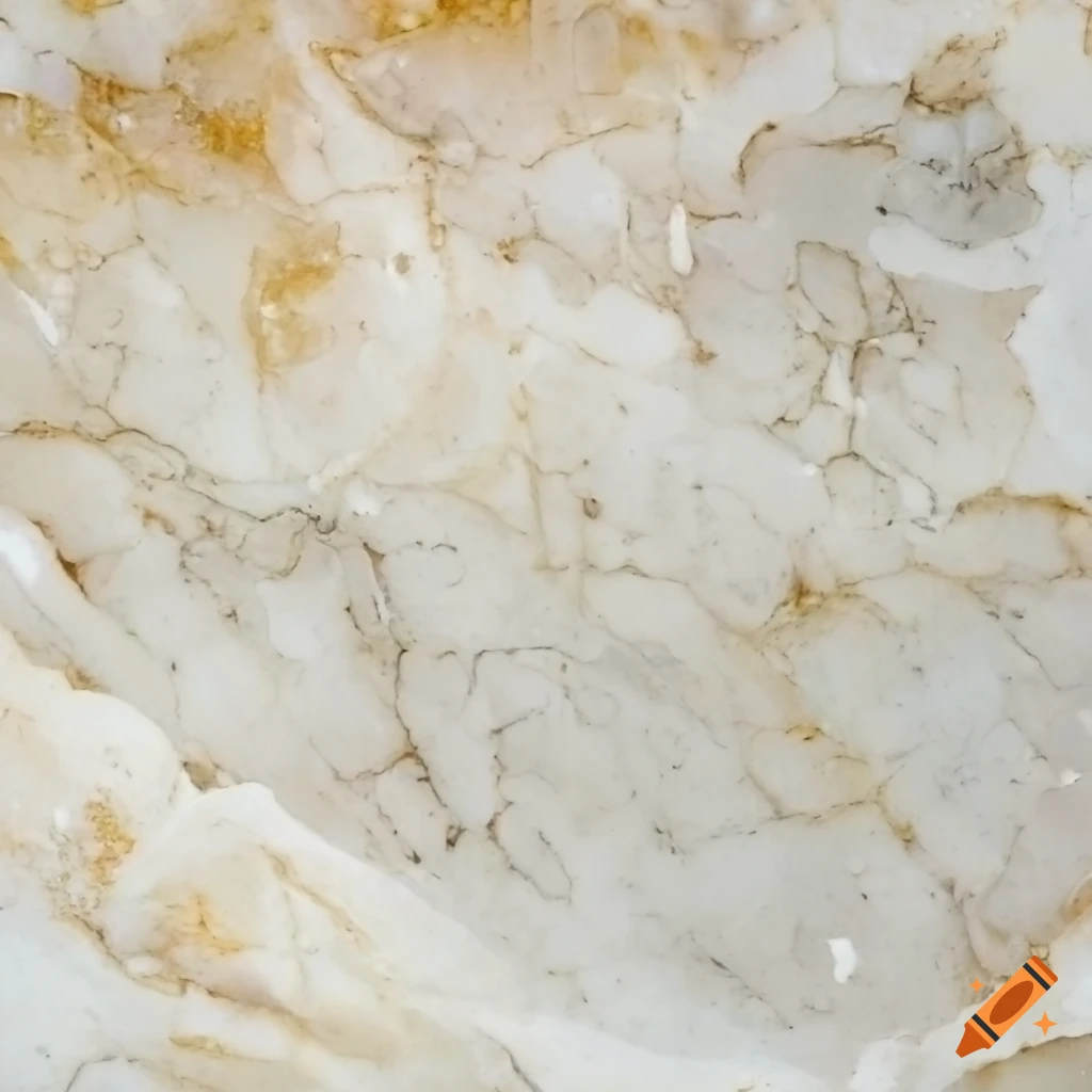 closeup of white limestone texture