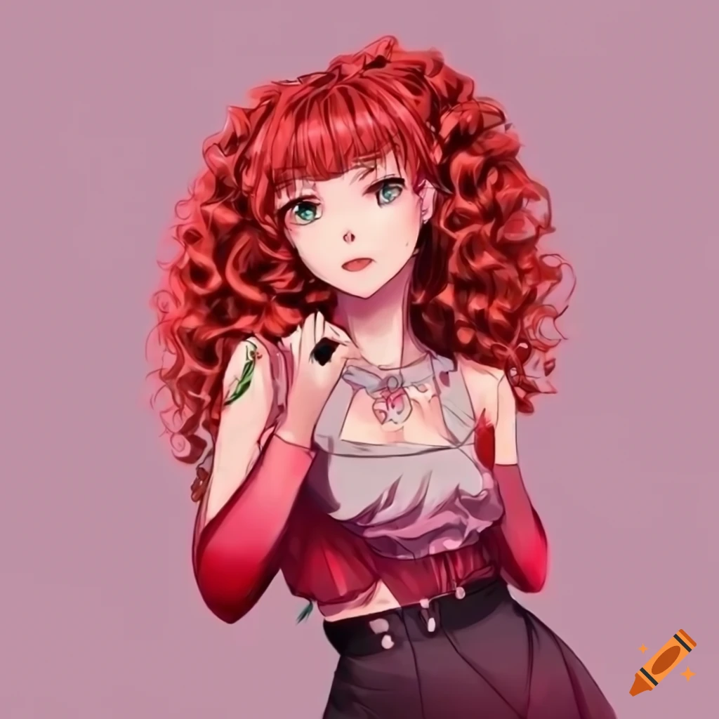 Druid hair reference  Anime curly hair, Curly hair drawing, Curly hair  cartoon