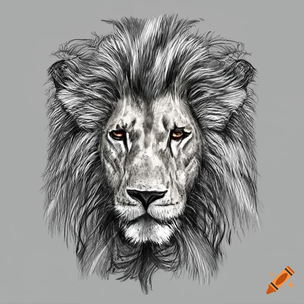 Lion Drawing, Tiger, Stencil, Pencil, White Tiger, Coloring Book, Line Art,  Roar transparent background PNG clipart | HiClipart