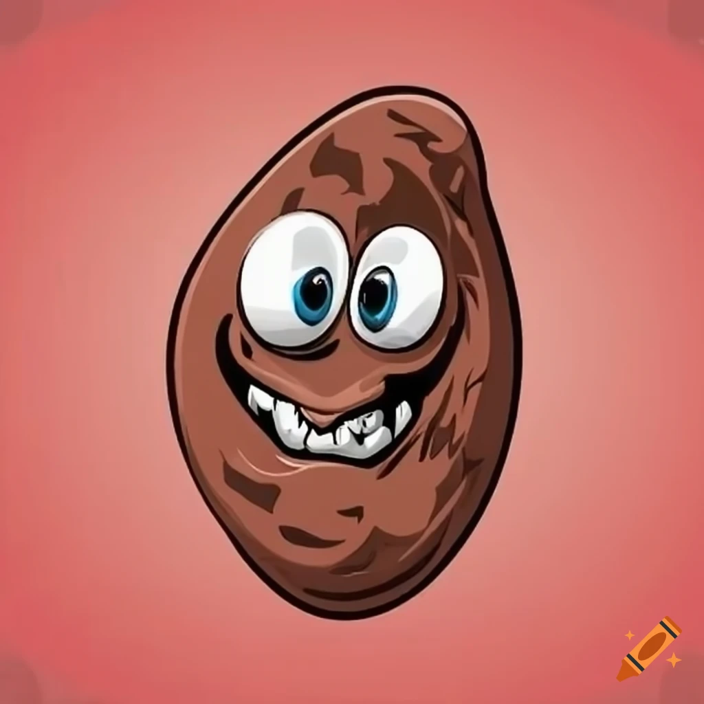Mascot Representing A Pinto Bean Football Team On Craiyon