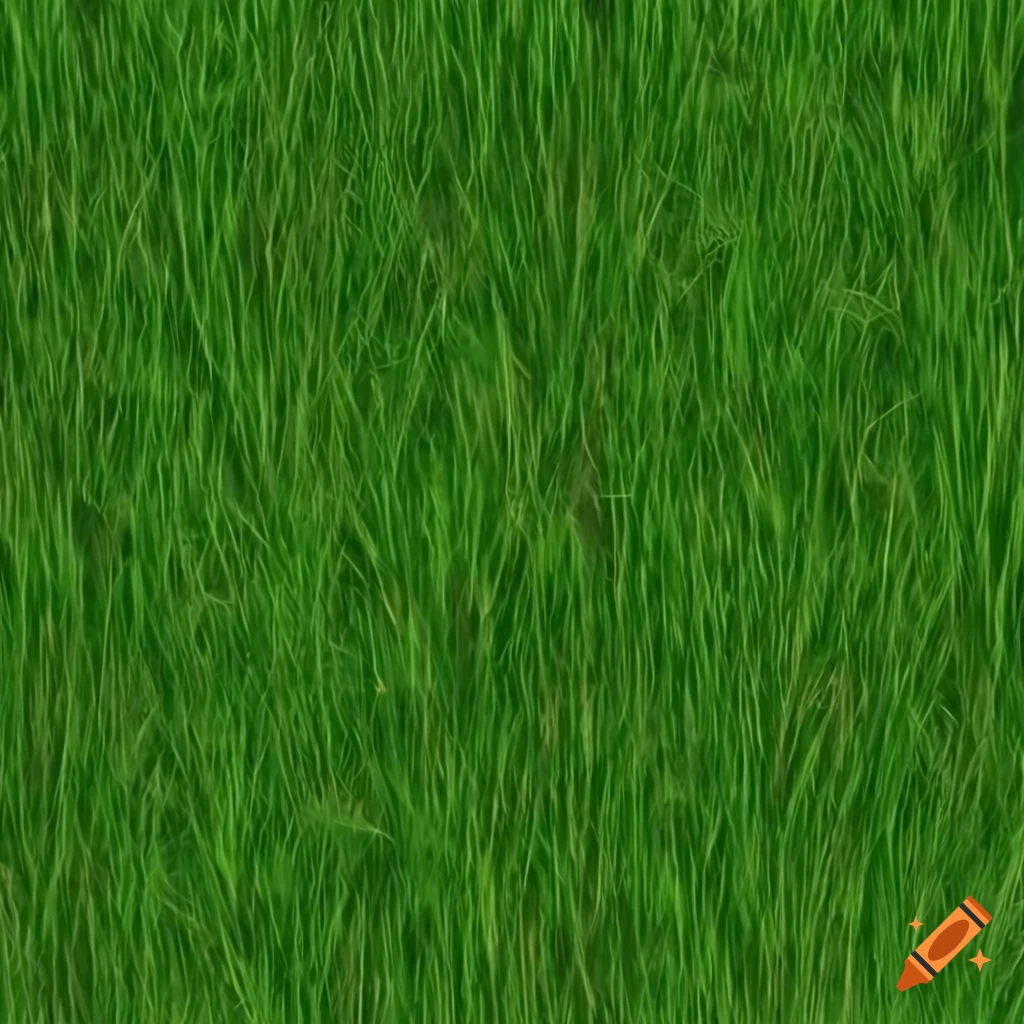 top view of a grassy meadow