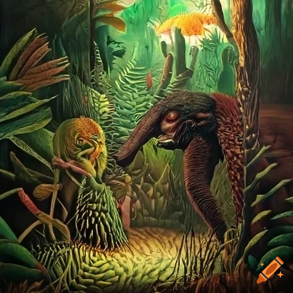 Wide Panorama Of Jungle Landscape In journey To The West The Demons wide-panorama-of-jungle-landscape-in-journey-to-the-west-the-demons