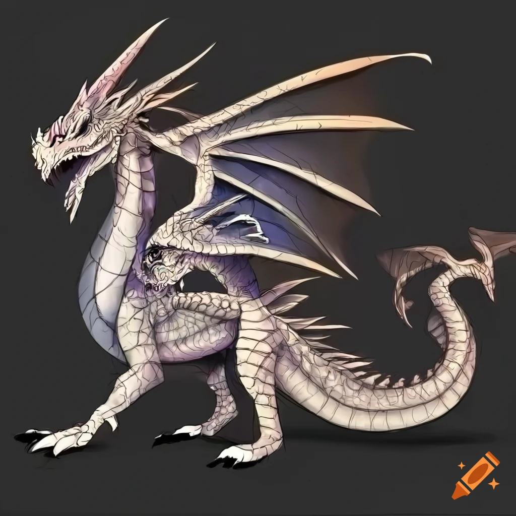 FnF Void  Dragon artwork fantasy, Concept art characters, Body base drawing