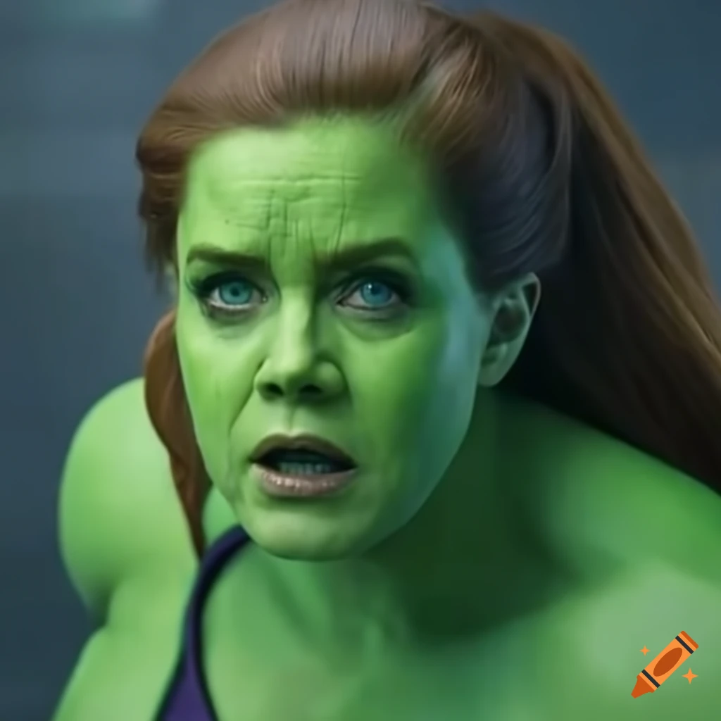 Kirsten dunst as she-hulk in a movie
