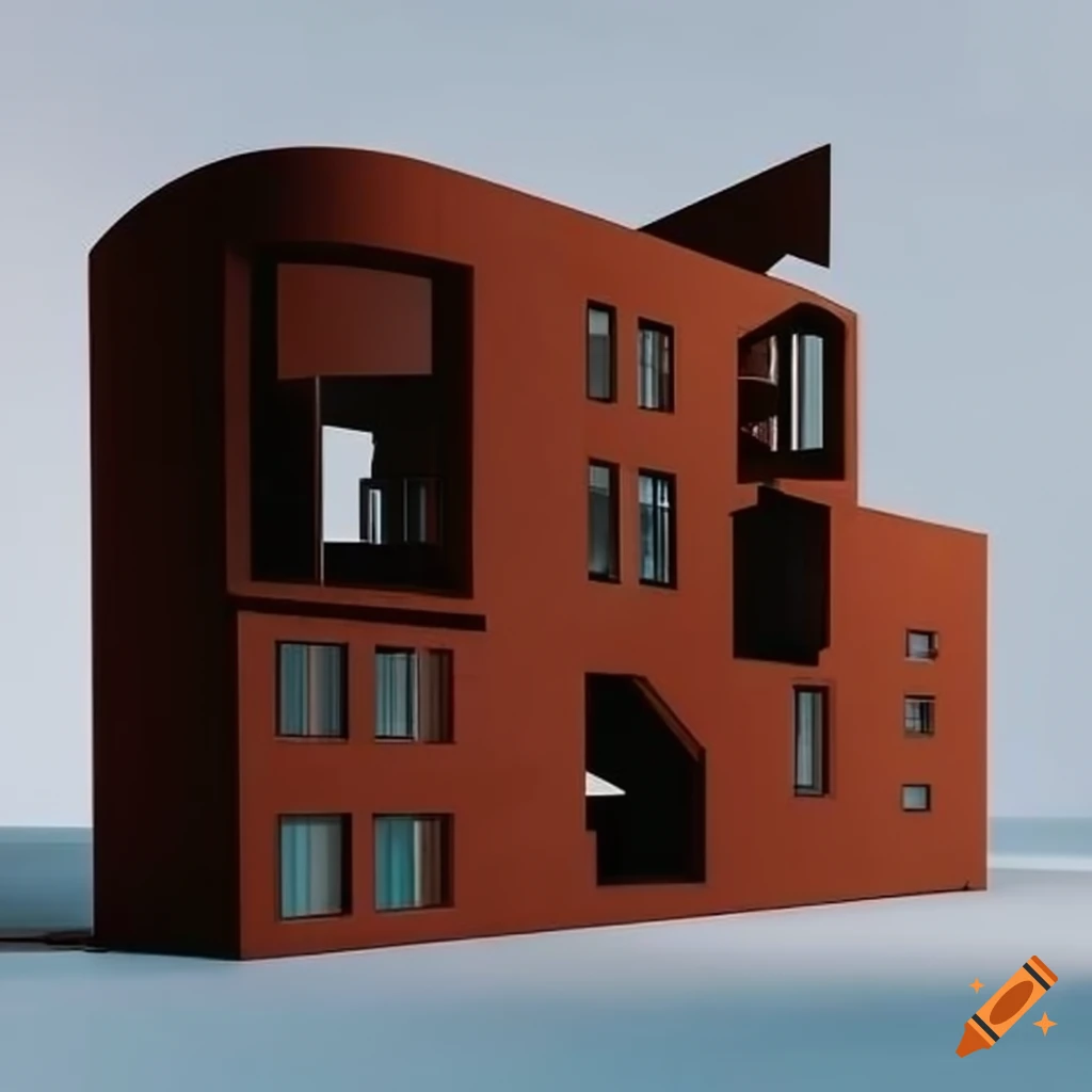 Artist residency with modular architecture on Craiyon