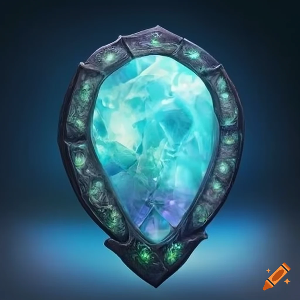 Artwork Of An Enchanted Crystal Stone Shield On Craiyon artwork-of-an-enchanted-crystal-stone-shield-on-craiyon